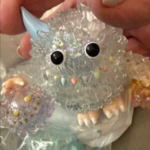 2019 Monster Fluffy  discontinued series. Gorgeous!!Banger!!”Glacial”